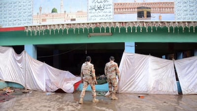 It was the second major attack claimed by ISIL in as many months, following a raid on a police academy in the same province that killed 61 people. Rehan Khan / EPA