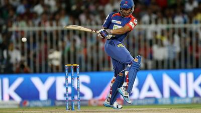 JP Duminy played a cameo knock of 52 not out from 35 balls to tip the game in Delhi Daredevils' favour. Pawan Singh / The National