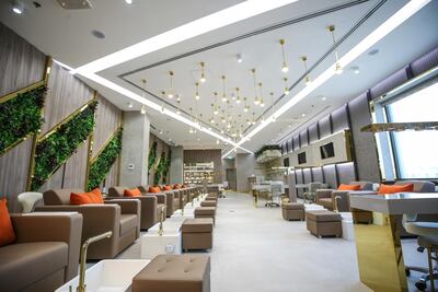 Inside Dubai's Newlook Salon, a contemporary and spacious new 4,000 square foot salon. Courtesy Newlook Salon