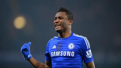 John Obi Mikel has struggled for first team football at Chelsea and has now agreed terms with Al Ain. Glyn Kirk / AFP
