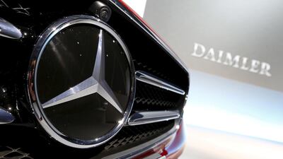 More than 600 Mercedes vehicles have been recalled in the UAE. Reuters.