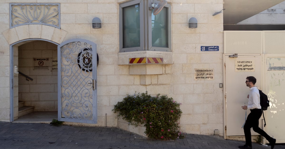 Photo: thenationalnews.com Israel has ordered the closure of the British consulate in Jerusalem. Getty Images