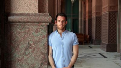 Simon Horowitz teaches many Syrian immigrant children at a public school in Salzburg, Austria. Chris Whiteoak for The National