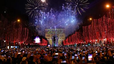 The Champs Elysees in Paris. AP Photo