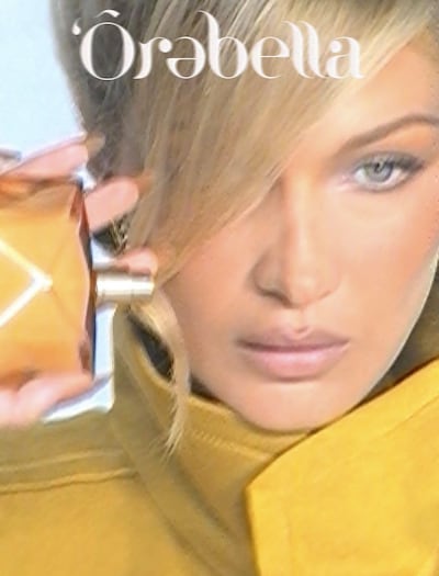 Bella Hadid visited the Middle East to launch her perfume, Orabella. Photo Bella Hadid Instagram