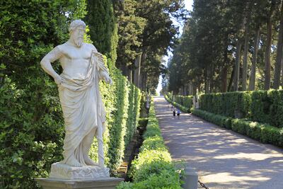 The Boboli Gardens has been welcoming visitors for more than 250 years. Getty Images