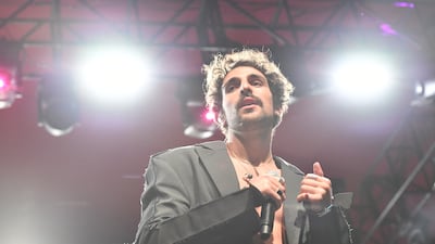 Saint Levant made his Coachella music festival debut in 2024. AFP
