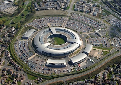 The UK's GCHQ headquarters in Cheltenham, England. PA