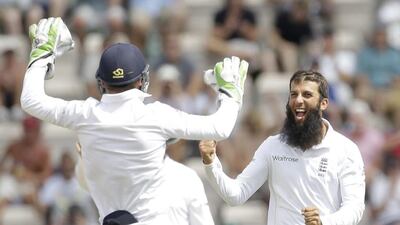 Moeen Ali and England are targeting a fourth Ashes Test victory over Australia at The Oval next week. Matt Dunham / AP Photo