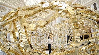 Qasr Al Watan is a cultural landmark of the UAE. Chris Whiteoak / The National