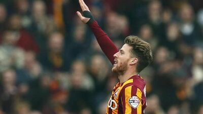 Billy Clarke (Bradford City): The lively Irishman isn’t guaranteed his place in the team but was too sharp and too quick-witted for Sunderland at Valley Parade. REUTERS/Phil Noble