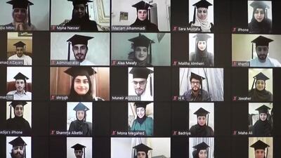 UAE University brought graduation ceremonies online due to the pandemic. Dubai Media Office