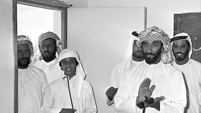 UAE Founding Father, the late Sheikh Zayed bin Sultan Al Nahyan, said 'the wealth of any advanced nation is its educated children'. Photo: @HHmansour / X