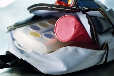 Art and craft supplies are a must for anyone looking to flex their creative skills via their analogue bag. Getty Images