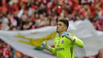 Ederson could become Manchester City’s No 1 goalkeeper. Jose Manuel Ribeiro / AFP