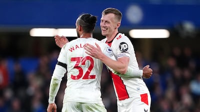 SUBS: Theo Walcott (Stuard Armstrong, 59) - 6 Used his pace well to beat Chilwell and create a chance for Armstrong in the 73rd minute. PA