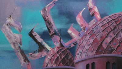 Salaam by Narmeen Naser, a Dubai-based artist and co-founder of the Ajala Project. Courtesy Narmeen Naser