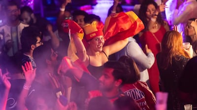 Supporters are jubilant as Spain wins World Cup 2026