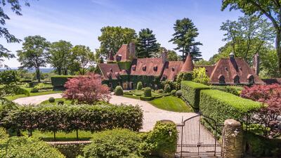The original architecture was the brainchild of Greville Rickard, who built the house in 1939 for real estate magnate Charles Paterno. Courtesy Sotheby’s International Realty