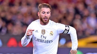 Sergio Ramos shown during a friendly against AS Roma with Real Madrid in Melbourne on Saturday. Joe Castro / EPA / July 18, 2015