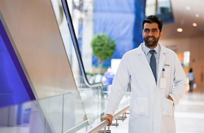 Dr Anas Shorman called for parents to be vigilant over the wellbeing of their children when driving. Khushnum Bhandari / The National