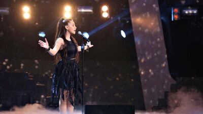 Season One's winner Lynn El Hayek. Courtesy MBC1