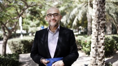 Basel Shouly, whose company designed the Smart Dirham programme, in Dubai. Anna Nielsen for The National