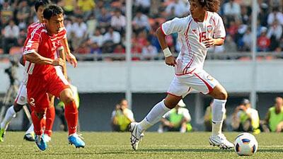 The national team can afford to play for a draw in the return leg on Thursday in Al Ain.