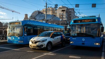 Experts at Gulf Traffic event praised Moscow for its public transport network. Alamy