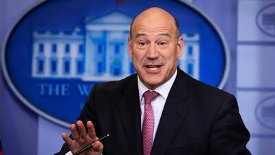 Economic adviser Gary Cohn is leaving the White House after breaking with president Donald Trump on trade policy. AP Photo/Manuel Balce Ceneta
