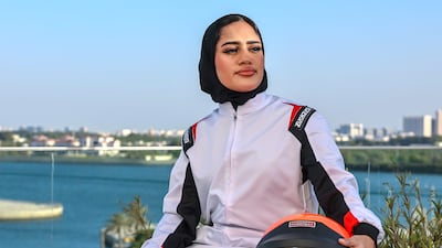 Alia Abdulsalam will make her powerboat debut during the Scandinavian Championship next month. Victor Besa / The National