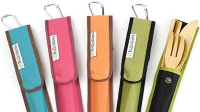 Use less plastic with To-Go Ware's bamboo cutlery from Ekotribe.