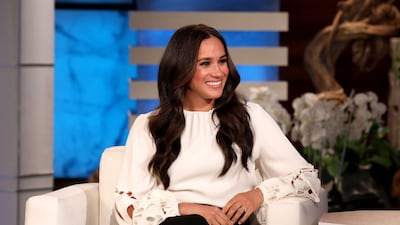 Meghan Markle appears on 'The Ellen Show'. PA