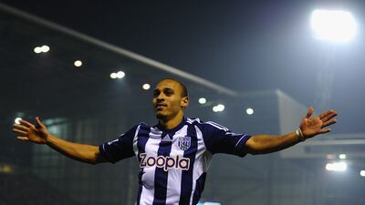 West Brom's talismanic Peter Odemwingie grabbed a brace against struggling Southampton to force his way into our team of the week at the last minute. Laurence Griffiths/Getty Images