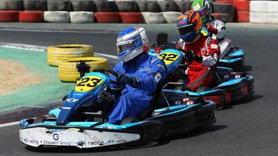 The 500 Miles Endurance Cup World Final race, held at Le mans, proved to be a close affair. Photograph courtesy of Dubai Autodrome