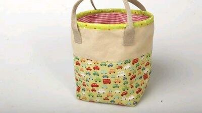 "What started me off was my fabric and jute bucket bags," Carly Bygrave says. Sammy Dallal / The National