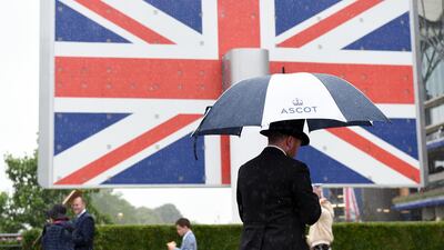 A general view of racegoers inside the Queen Anne Enclosure on Day 1 of Royal Ascot. Getty Images