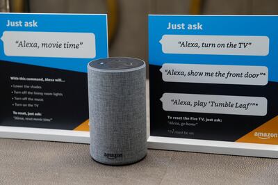 Amazon’s Alexa is a female voice with no option for a male voice. Reuters