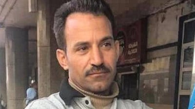 A photo of Walid Mardi, the hero of the Cairo fire, taken from social media.