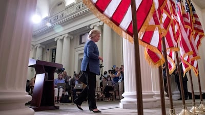 Democratic presidential candidate Hillary Clinton will face a lot of obstruction from Congress if she wins. Andrew Harnik / AP