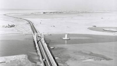 40 years of the UAE: Dubai and the Northern Emirates had the first roads in the UAE, before the country unified. Likewise, Abu Dhabi's early roads, including the first paved road where Al Maqta bridge now stands, cleared the way for the rise of the capital.