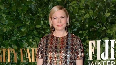 US actress Michelle Williams received the tribute award. EPA