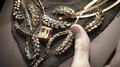 The Fête des Moissons necklace.Courtesy Chanel Fine Jewelry