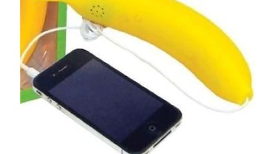 The Banana Phone handset is fun, though gimmicky.