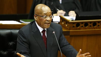 South African president Jacob Zuma. Nic Bothma / EPA