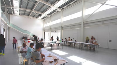 Children's Workshop in the Sharjah Art Foundation spaces