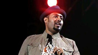 Illmiyah performs during Beats on the Beach at last year's Abu Dhabi Grand Prix. Sammy Dallal / The National