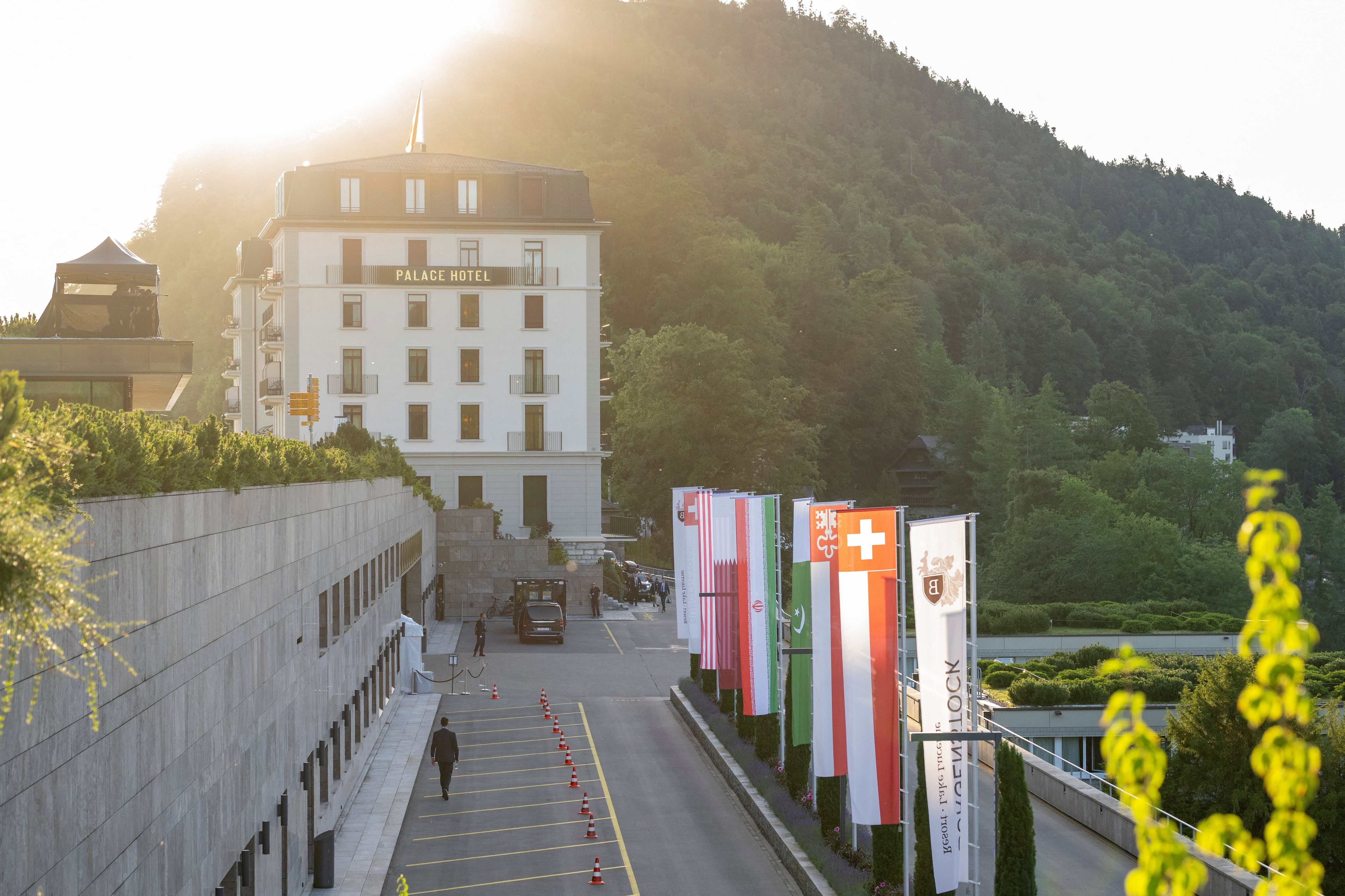 Talks are expected to last for several days at the Burgenstock Resort, authorities said. Reuters