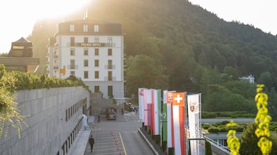 Talks are expected to last for several days at the Burgenstock Resort, authorities said. Reuters