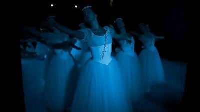 Iraj Dor Tolouee shows his best hook at his gym in Al Nasr Leisureland.